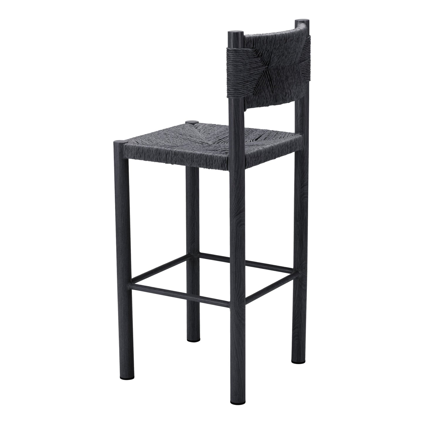 Iska Barstool (Set of 2) Black