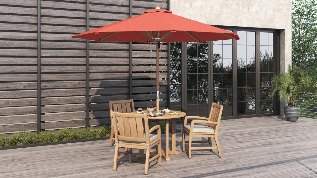 Ocean Parasol Frame Round 300 - Ambiance Image~~