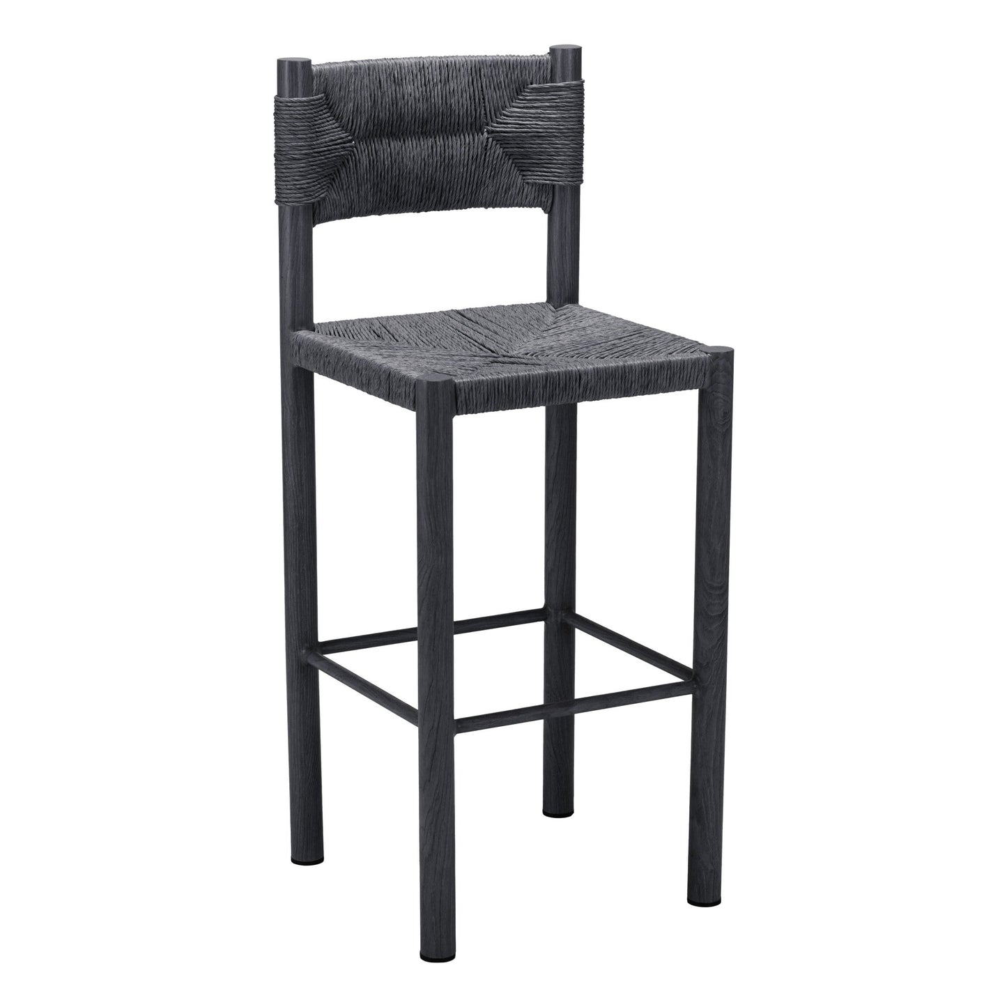 Iska Barstool (Set of 2) Black
