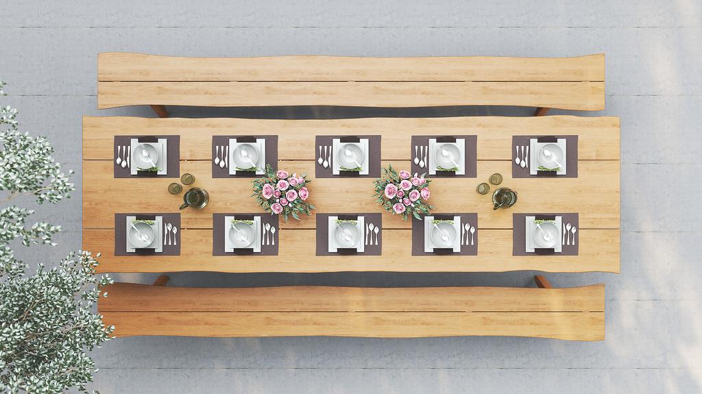 Gera Dining Table 340 - Ambiance Image~~