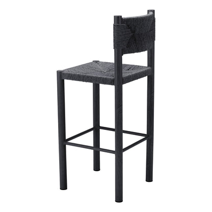 Iska Barstool (Set of 2) Black
