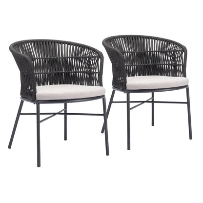 Freycinet Dining Chair (Set of 2) Black