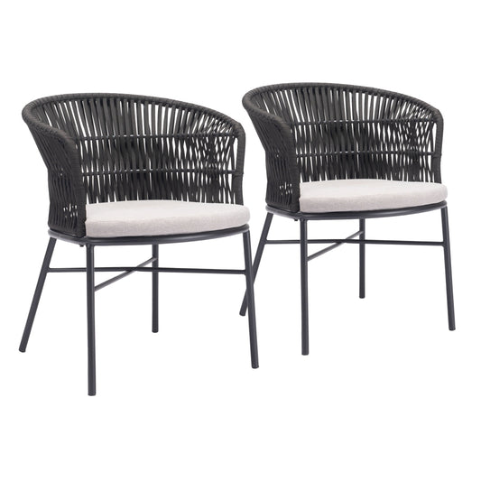 Freycinet Dining Chair (Set of 2) Black