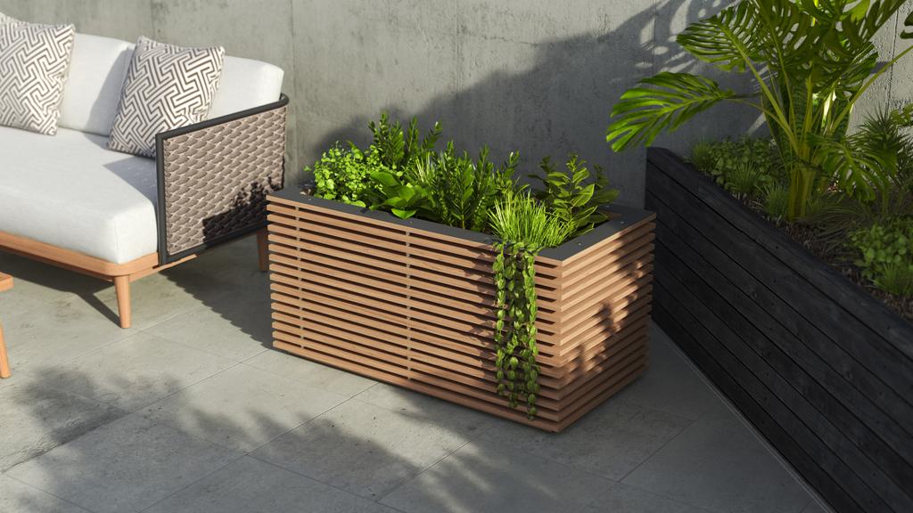 Canna Medium Long Planter - Ambiance Image~~