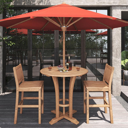 Ocean Parasol Frame Round 300 - Ambiance Image~~