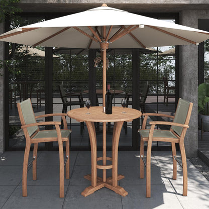 Ocean Parasol Frame Round 300 - Ambiance Image~~