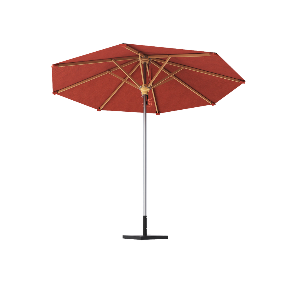 Ocean Parasol Round 300 - Stainless Steel~~