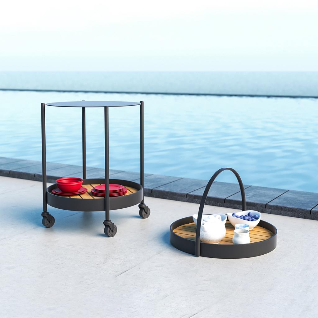 Roundy Serving Tray - Ambiance Image~~