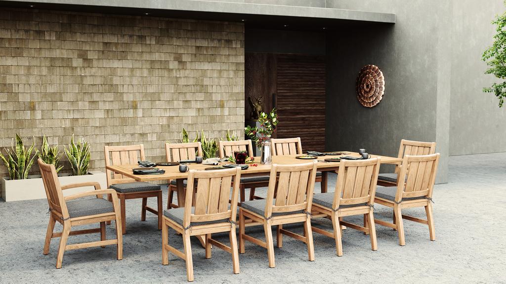 Rectangular Royal Double Extension Table 310 - Ambiance Image~~