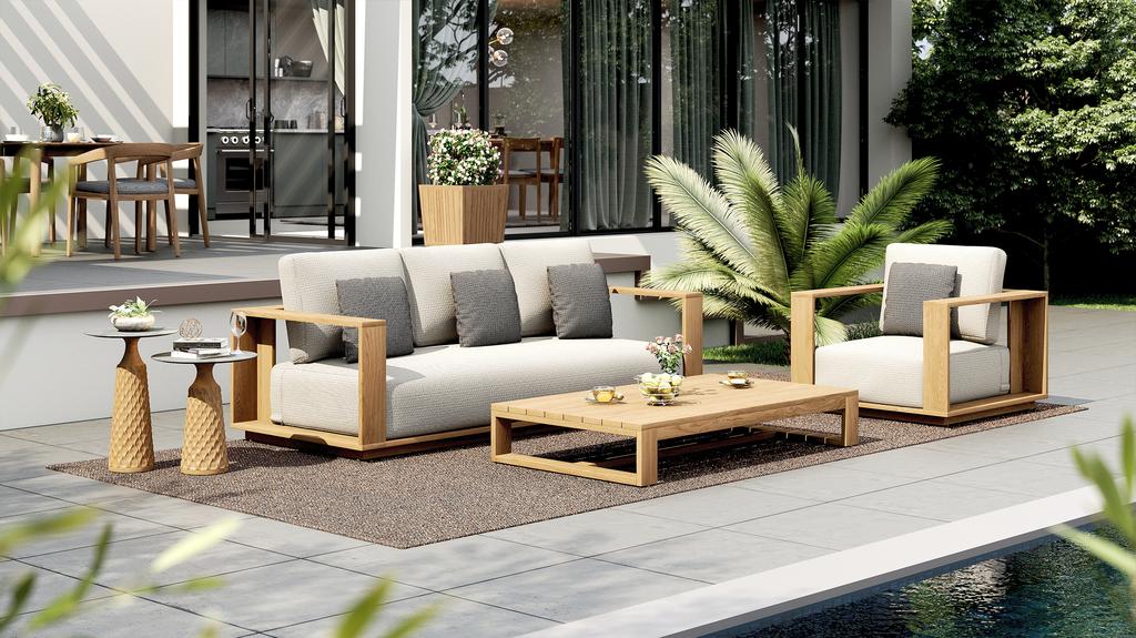 Brie Single Seater Sofa - Ambiance Image~~