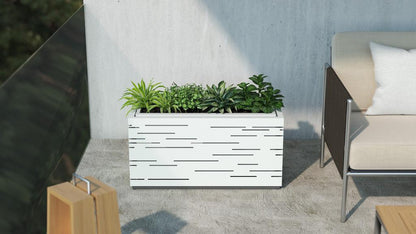 Litchi Medium Planter - Ambiance Image~~