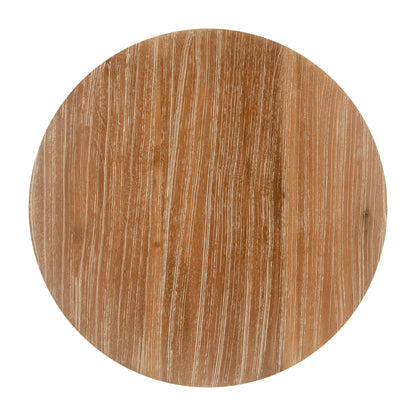 Biban Side Table Natural & Gray